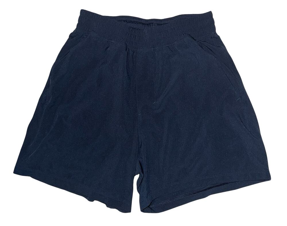 Lululemon Pace Breaker Linerless Shorts Mens XS Navy Blue Workout Running Active